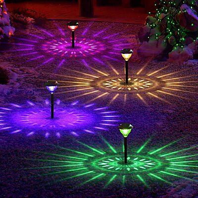 Solar Stake Light - Multi-Coloured