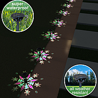 Snow Flake Solar Stake Light Snow Flake Solar Stake Light